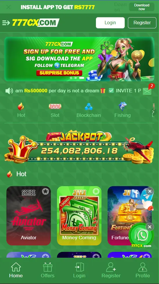 777CX Game